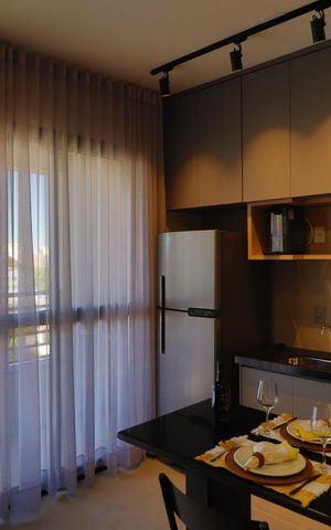 Apartamento para alugar com 40m², 1 quarto e 1 vagaSala/Cozinha