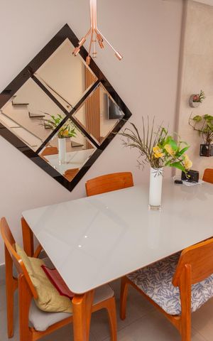Casa à venda com 65m², 1 quarto e 2 vagasSala de Jantar