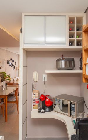 Casa à venda com 65m², 1 quarto e 2 vagasCozinha