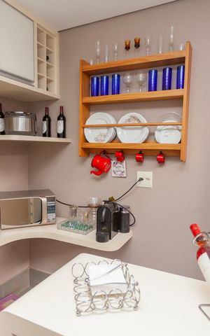 Casa à venda com 65m², 1 quarto e 2 vagasCozinha
