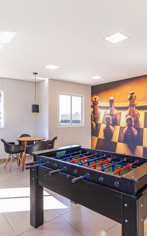 Apartamento para alugar com 42m², 2 quartos e 1 vagaÁrea comum - Salão de jogos