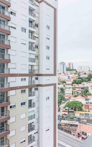 Apartamento à venda com 45m², 1 quarto e 1 vaga Apartamento à venda com 45m², 1 quarto e 1 vagaVaranda