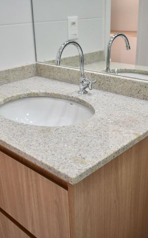 Studio para alugar com 26m², 1 quarto e sem vaga Studio para alugar com 26m², 1 quarto e sem vagaBanheiro