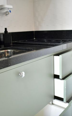 Studio para alugar com 26m², 1 quarto e sem vaga Studio para alugar com 26m², 1 quarto e sem vagaCozinha