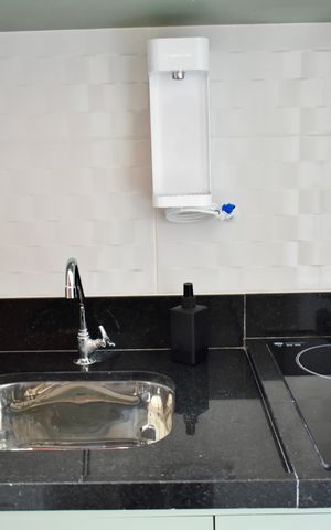 Studio para alugar com 26m², 1 quarto e sem vaga Studio para alugar com 26m², 1 quarto e sem vagaCozinha