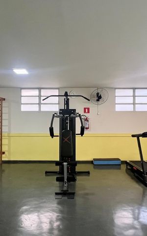 Apartamento para alugar com 130m², 3 quartos e sem vaga Apartamento para alugar com 130m², 3 quartos e sem vagaAcademia