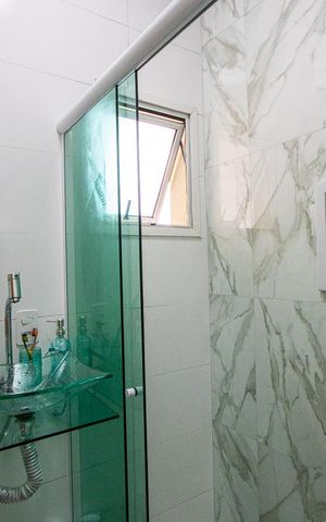 Apartamento à venda com 150m², 3 quartos e 2 vagas Apartamento à venda com 150m², 3 quartos e 2 vagasBanheiro do quarto 1