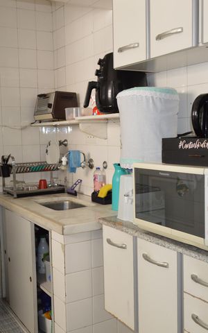 Apartamento à venda com 57m², 1 quarto e sem vagaCozinha
