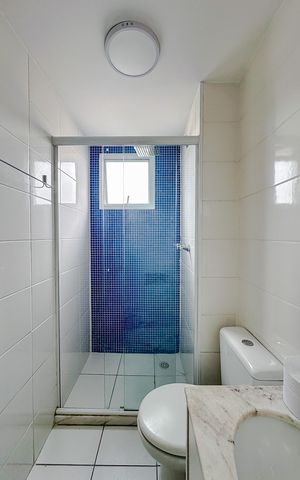 Apartamento para alugar com 56m², 2 quartos e 1 vagaBanheiro da Suíte