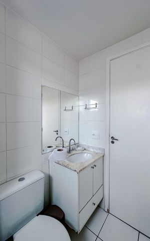 Apartamento para alugar com 56m², 2 quartos e 1 vagaBanheiro da Suíte