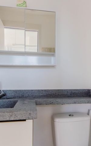 Apartamento à venda com 24m², 1 quarto e sem vaga Apartamento à venda com 24m², 1 quarto e sem vagaBanheiro