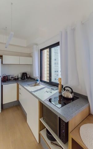 Apartamento à venda com 24m², 1 quarto e sem vaga Apartamento à venda com 24m², 1 quarto e sem vagaCozinha