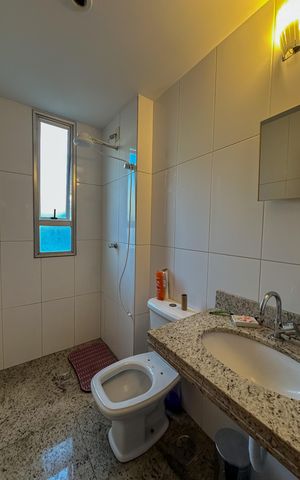 Apartamento à venda com 68m², 2 quartos e 2 vagasBanheiro