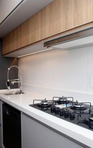 Apartamento à venda com 88m², 3 quartos e 1 vagaCozinha + Área de Serviço