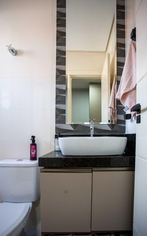 Apartamento à venda com 45m², 2 quartos e 1 vagaBanheiro da Suíte