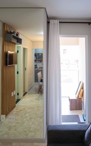 Apartamento à venda com 45m², 2 quartos e 1 vagaSala