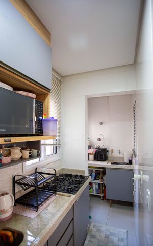 Apartamento à venda com 45m², 2 quartos e 1 vagaCozinha