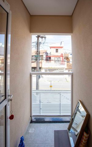 Apartamento à venda com 45m², 2 quartos e 1 vagaVaranda