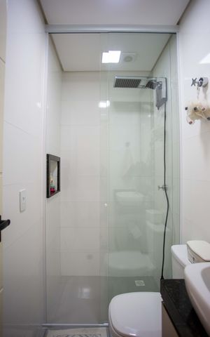 Apartamento à venda com 45m², 2 quartos e 1 vagaBanheiro Social