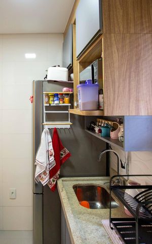 Apartamento à venda com 45m², 2 quartos e 1 vagaCozinha