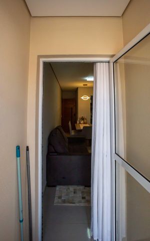 Apartamento à venda com 45m², 2 quartos e 1 vagaVaranda