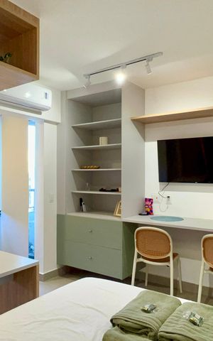 Studio para alugar com 25m², 1 quarto e sem vaga Studio para alugar com 25m², 1 quarto e sem vagaStudio