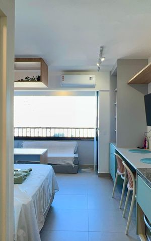 Studio para alugar com 25m², 1 quarto e sem vaga Studio para alugar com 25m², 1 quarto e sem vagaStudio