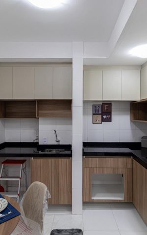 Apartamento à venda com 34m², 2 quartos e sem vaga Apartamento à venda com 34m², 2 quartos e sem vagaSala/Cozinha