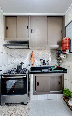 Apartamento à venda com 62m², 2 quartos e sem vagaCozinha