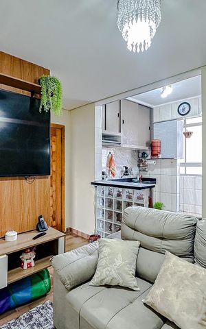 Apartamento à venda com 62m², 2 quartos e sem vagaSala