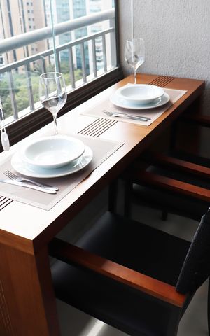 Studio para alugar com 26m², 1 quarto e sem vagaSacada