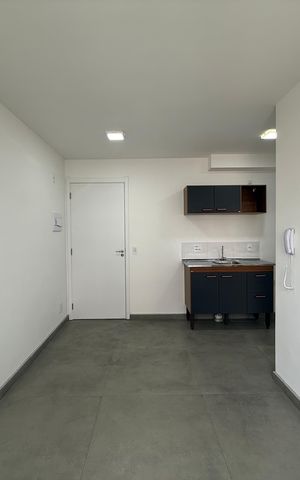 Apartamento à venda com 26m², 1 quarto e sem vaga Apartamento à venda com 26m², 1 quarto e sem vagaSala/cozinha