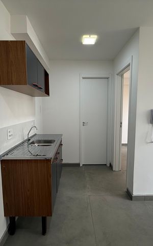 Apartamento à venda com 26m², 1 quarto e sem vaga Apartamento à venda com 26m², 1 quarto e sem vagaSala/cozinha