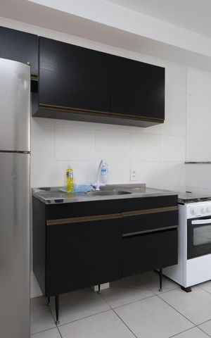 Apartamento para alugar com 41m², 1 quarto e sem vagaCozinha