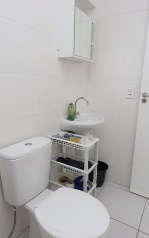 Apartamento para alugar com 41m², 1 quarto e sem vagaBanheiro