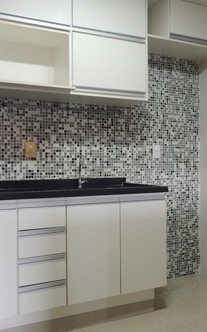 Casa de condomínio para alugar com 80m², 2 quartos e 1 vagaCozinha - Armários