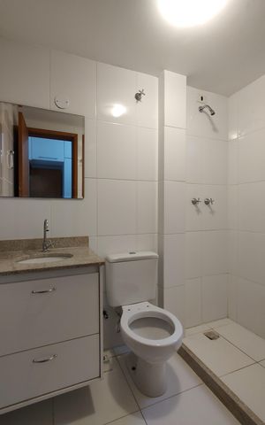 Casa de condomínio para alugar com 80m², 2 quartos e 1 vagaBanheiro da Suíte 2