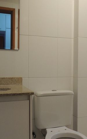Casa de condomínio para alugar com 80m², 2 quartos e 1 vagaBanheiro da Suíte 2