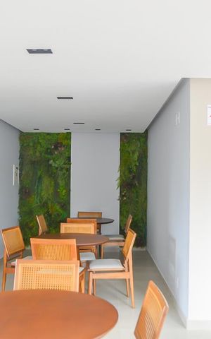 Apartamento para alugar com 48m², 2 quartos e 1 vaga Apartamento para alugar com 48m², 2 quartos e 1 vagaÁrea comum - Churrasqueira