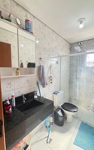 Apartamento à venda com 88m², 2 quartos e 1 vaga Apartamento à venda com 88m², 2 quartos e 1 vagaBanheiro
