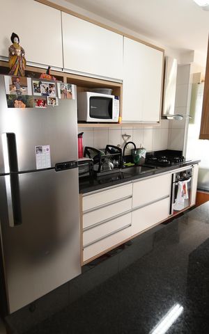 Apartamento à venda com 86m², 3 quartos e 2 vagasCozinha