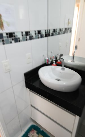 Apartamento à venda com 86m², 3 quartos e 2 vagasBanheiro 
