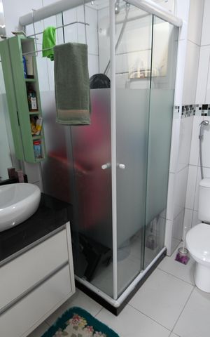 Apartamento à venda com 86m², 3 quartos e 2 vagasBanheiro 