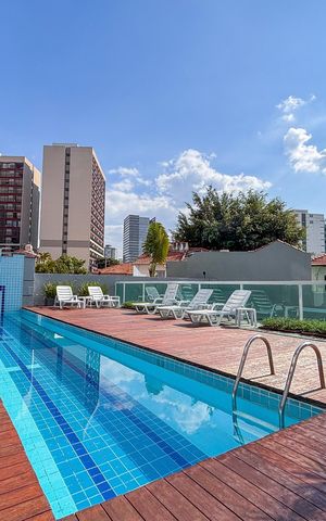 Studio à venda com 25m², 1 quarto e 1 vaga Studio à venda com 25m², 1 quarto e 1 vagaÁrea comum - Piscina