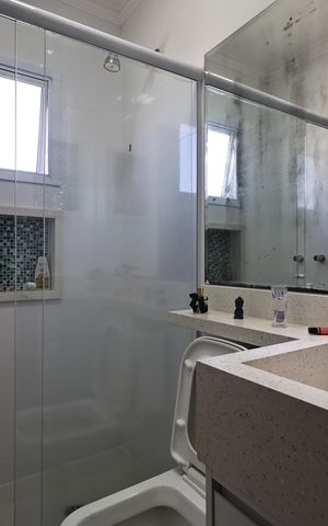 Apartamento à venda com 140m², 2 quartos e 2 vagasBanheiro da Suíte