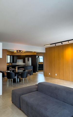 Apartamento à venda com 124m², 2 quartos e 2 vagas Apartamento à venda com 124m², 2 quartos e 2 vagasSala