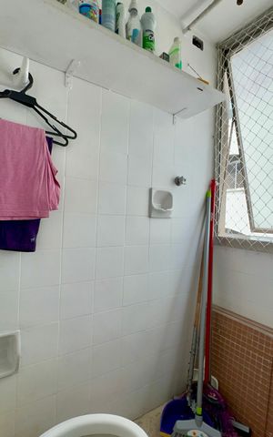 Apartamento à venda com 82m², 2 quartos e 1 vaga Apartamento à venda com 82m², 2 quartos e 1 vagaBanheiro de serviço
