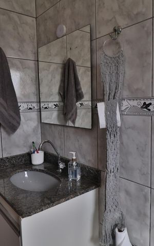 Casa para alugar com 160m², 3 quartos e 2 vagasBanheiro do Quarto 3