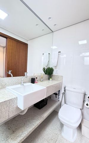 Apartamento à venda com 55m², 2 quartos e sem vaga Apartamento à venda com 55m², 2 quartos e sem vagaBanheiro da Suíte