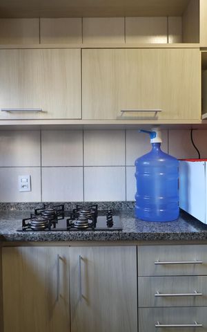 Casa de condomínio à venda com 82m², 2 quartos e 1 vagaCozinha